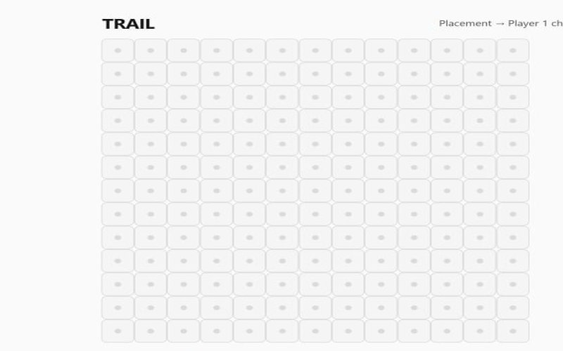 Trail — a 13×13 board